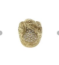 Saddle ring crystallised for sale  BIRMINGHAM