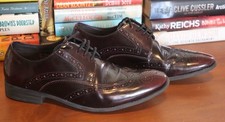 Men clarks burgundy for sale  WARWICK
