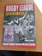 Memories rugby league for sale  BUNGAY