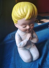 Figura porcelana niño rezando comprar usado  Enviando para Brazil