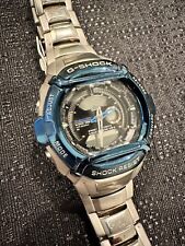 Relógio masculino Casio G-Shock moldura azul G-540D 4314 aço inoxidável digital analógico comprar usado  Enviando para Brazil