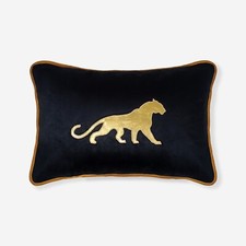 Capa de travesseiro decorativa preta para sofá-cama Catamount, usado comprar usado  Enviando para Brazil