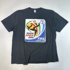Camisa masculina África do Sul 2XL Copa do Mundo FIFA 2010 oficial licenciada comprar usado  Enviando para Brazil
