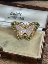 Vintage butterfly brooch for sale  NOTTINGHAM