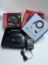 Usado, SEGA Genesis 2 VA1 🎮 Triple Bypass v2 Mod: Somente YPbPr/RGB + Controladores e Alimentação comprar usado  Enviando para Brazil