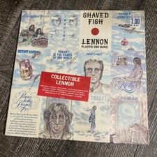 John Lennon “Shaved Fish" Vinyl LP US Capitol Records Shrink Wrap Hype Sticker, usado comprar usado  Enviando para Brazil