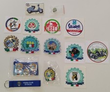 Vespa memorabilia adesivi usato  Perugia