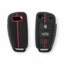 Capa silicone controle remoto chaveiro para Audi A1 S1 A2 A3 S3 A5 A6 RS4 TT comprar usado  Enviando para Brazil
