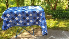 Abschwitzdecke blau weiß gebraucht kaufen  Passau