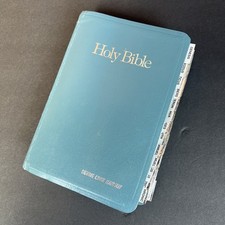 Usado, Holy Bible King James Version 1976 Giant Print Red Letter Nelson Tabs 833WB comprar usado  Enviando para Brazil