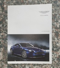 Folleto Aston Martin Vantage cupé y roadster 2012-2013 - 4,7 V8 S 6,0 V12 segunda mano  Embacar hacia Mexico