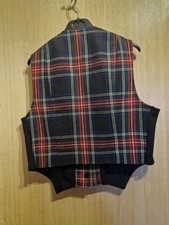 Tweed tartan waistcoat for sale  EDINBURGH