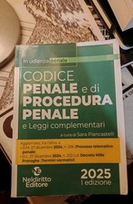 Codice penale procedura usato  Castrovillari