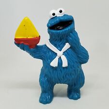 Boneco vintage Sesame Street Cookie Monster Veleiro PVC topo de bolo brinquedo tara comprar usado  Enviando para Brazil