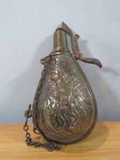 Powder flask vintage for sale  GODALMING