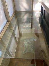 Clear glass table for sale  Duncanville