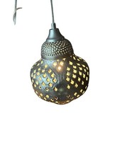 Luminária elétrica artesanal estilo marroquino pendurada comprar usado  Enviando para Brazil