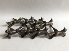 Set bronzed metal for sale  UK