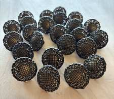 LOTE de puxadores de gaveta Allison vintage de 24 MCM filigrana latão Japão 1 1/2" comprar usado  Enviando para Brazil