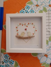 Sea glass framed for sale  PRESTON
