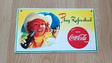 Coca cola plaque d'occasion  Paris XVIII