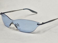Óculos de sol Thalia Sonrisa Kenmark azul sem aro moda envoltório Hong Kong comprar usado  Enviando para Brazil