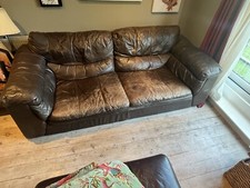 Real leather deep for sale  OXFORD