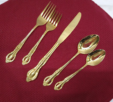 Gold plated flatware for sale  Seymour