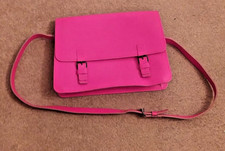 Leather shoulder satchel for sale  SOUTHAMPTON