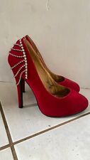 Red womens platform for sale  Fort Lauderdale