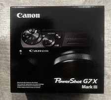 Câmera Digital Canon PowerShot G7 X Mark III 20.1MP Preta - Envio no Mesmo Dia Nova comprar usado  Enviando para Brazil