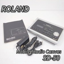 Interface de áudio Roland SD-50 Mobile Studio lona USB MIDI testada Japão comprar usado  Enviando para Brazil