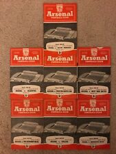1959 1960 arsenal for sale  WOKINGHAM