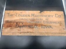 Antique louden machinery for sale  Fort Madison