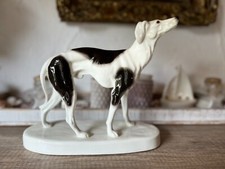 Porzellanfigur windhund goldsc gebraucht kaufen  Kinsau