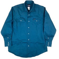 Wrangler blue cotton for sale  NOTTINGHAM