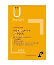 Klausur bürgerrecht tobias gebraucht kaufen  Trebbin