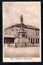 Cartolina biella monumento usato  Candelo