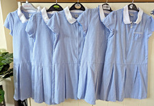 girls blue gingham school dress for sale girls blue gingham school dress for sale WATFORD