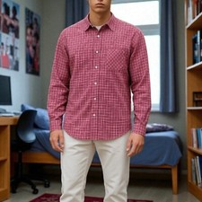 Koszula Gap M męska w kratkę slim fit długi rękaw bawełniana na sprzedaż  PL