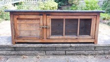 Outdoor hutch oak for sale  MORDEN