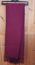 Alpaca scarf red for sale  LONDON