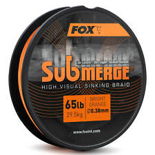 Fox Submerge Geflochtene Angelschnur Sinkend Orange Angelsehne Angelleine Schnur comprar usado  Enviando para Brazil