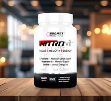 Suplemento Focus - NITROvit™ Nootropic com L-Tirosina + Uridina + 7 Mais comprar usado  Enviando para Brazil