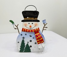 Metal colorful snowman for sale  Ebensburg