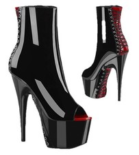 Pleaser black red for sale  Sugar Land