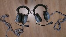 Pair aviation headsets for sale  KIDDERMINSTER