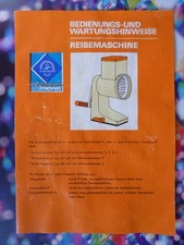 Reibemaschine ddr nüsse gebraucht kaufen  Weimar