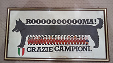 Poster roma campione usato  Albano Laziale