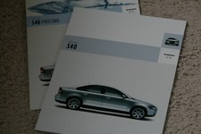 Volvo s40 brochure for sale  GRIMSBY